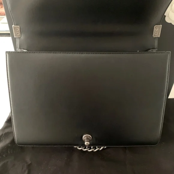 Chanel Large Boy Black Bag - Picture 8 of 15